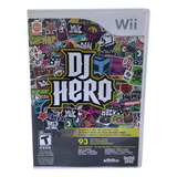 Jogo Dj Hero Original Wii Completo Seminovo Testado