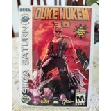 Jogo Duke Nuken 3d Sega Saturn Original Com Manual