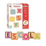 Jogo Educativo Didático Crescer Alfabeto Em Madeira Nig 0450