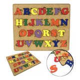 Jogo Educativo Infantil Alfabeto Encaixe Abc Brinquedos