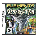 Jogo Elements Of Destruction Nintendo Ds Novo