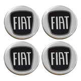 Jogo Emblema Fiat Preto