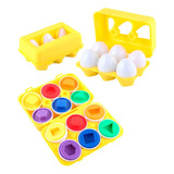 Jogo Encaixa Ovos Com Formas Para Bebes Pakitoys Baby Cor Colorido