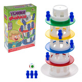 Jogo Equilibrio Torre Maluca Familia Brinquedo Divertido