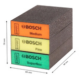 Jogo Esponja Abrasiva Bosch
