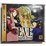 Jogo Eve Burst Error Sega Saturn Original Japonês Retrô Game