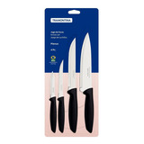 Jogo Facas Inox 4 Peças Plenus Tramontina Cozinha Conjunto