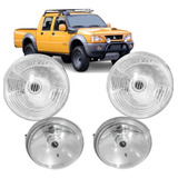 Jogo Farol Blocos L200 1999 A 2006 Frente Quadrada 4 pç M1