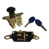 Jogo Fechadura Batente Porta Mala Palio 96 A 2002 Cilindro