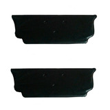 Jogo Forracao Revestimento Rodape Banco Fusca Preto 57 75 96