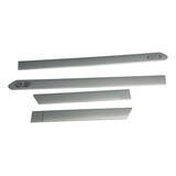 Jogo Friso Lateral Citroën C3 2013 Até 2021 Gris Aluminium