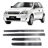 Jogo Friso Lateral Corsa Hatch Sedan Maxx 02 12 4 Ptas Largo