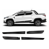 Jogo Friso Lateral Fiat Strada 2021 22 23 Mod Original