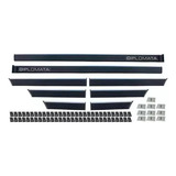Jogo Friso Lateral Grampos Opala Diplomata 80 84 Cupe 2 Pt
