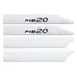 Jogo Friso Lateral Hb20 2014 2015 2016 2017 Branco Polar