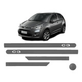 Jogo Friso Lateral Porta Citroën C3