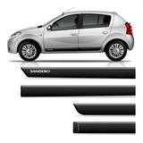 Jogo Friso Lateral Sandero 2008 Até 2014 Personalizado