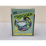 Jogo Frogger Odyssey Com Caixa E Manual Época Atari