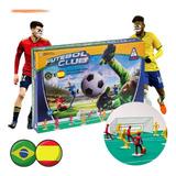Jogo Futebol Botão Club Brasil Espanha Gulliver Envio 24h