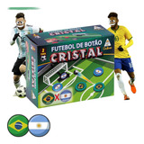 Jogo Futebol De Botão Copa Do Mundo Cristal 2 Seleções Times