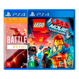 Jogo Game Ps4 Game Battlefield 1 Revolution + The Lego Movie