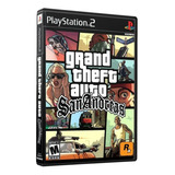 Jogo Grand Theft Auto San Andreas greatest Hits Ps2