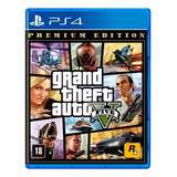 Jogo Grand Theft Auto V gta 5 Premium Edition Ps4 Original