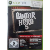 Jogo Guitar Hero 5 - Xbox 360 - Raro Alemanha