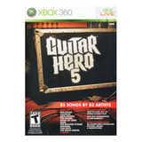 Jogo Guitar Hero 5 Xbox 360 Mídia Física Destravado Lt 3.0