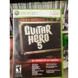 Jogo Guitar Hero 5 Xbox 360 Original Usado