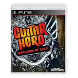 Jogo Guitar Hero Warriors Of Rock - Ps3 Original Completo