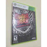 Jogo Guitar Hero Warriors Of Rock Xbox