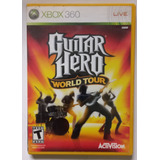 Jogo Guitar Hero World Tour Original Xbox 360 Fisico Cd.