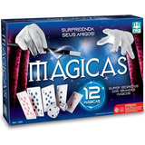 Jogo Infantil Caixa De Mágicas M 12 Truques Nig Brinquedos