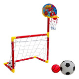 Jogo Infantil De Futebol E Basquete