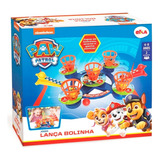 Jogo Infantil Lança Bolinha Patrulha Canina Brinquedo Elka