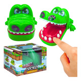 Jogo Jacaré Dentista Morde Dedo Brinquedo Infantil Crocodilo