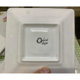 Jogo Jantar Completo Quartier Oxford Quadrado Branco 42 Pçs
