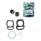 Jogo Junta Kit A Superior Retentor Valvula Crf230 240cc