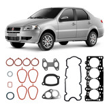 Jogo Junta Motor Fiat Siena 1 0 2002 A 2010 Parcial Sabó