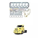 JOGO JUNTA MOTOR TD123 COM RETENTORES NL12 EDC SEM BORRACHA DE CAMISA