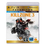 Jogo Killzone 3 Favoritos Sega Ps3 Versão Ps Move Lacrado