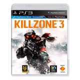 Jogo Killzone 3 Playstation 3 Mídia