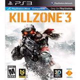 Jogo Killzone 3 Playstation 3 Ps3 Midia Fisica Disco Usado