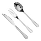 Jogo Kit 100 Talheres Luxo Inox 40garfos 40facas 20colheres