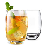 Jogo Kit 12 Copos Luxo 440ml Em Vidro Grosso Grande Drink