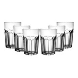 Jogo Kit 24 Copos Vidro Grosso Suco Água Drink Cerveja 310ml