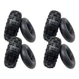 Jogo Kit 4 Pneus Com Câmara 4 10 3 50x4 Aro 4