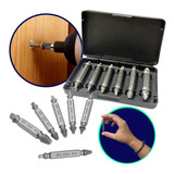 Jogo Kit 6 Extrator Parafuso Saca Quebrado 2 A 12 Mm