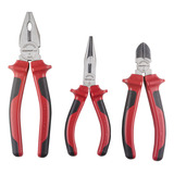 Jogo Kit Alicate Universal Corte E Bico Gedore Profissional